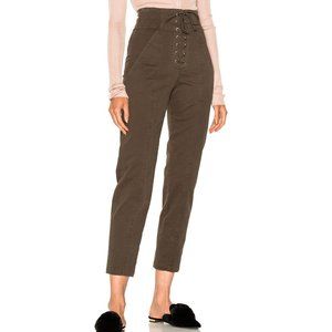 A.L.C. green kyle trouser pant